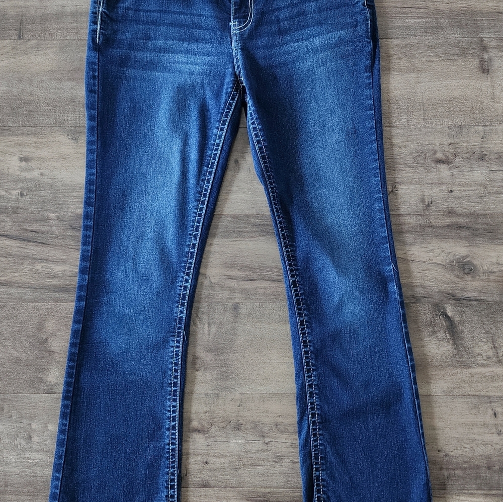 Wallflower Luscious Curvy Bootcut Blue Jean Size 7 - Picture 5 of 16